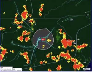 Meteorologist Bryan Bennett Shows How Aircraft Avoid Thunderstorms